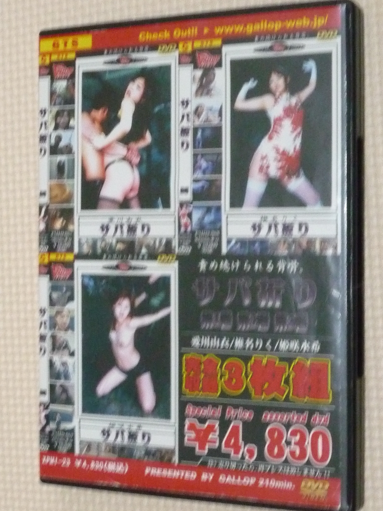 ギャロップ サバ折り 愛川由衣 椎名りく 姫咲水希 3枚組 【稀少品】