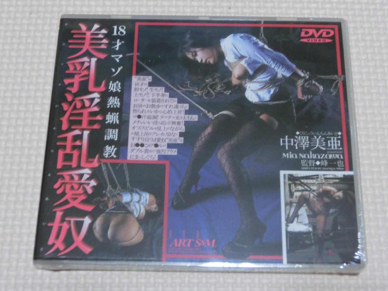 ART 美乳淫乱愛奴 18才マゾ娘熱蝋調教 中澤美亜