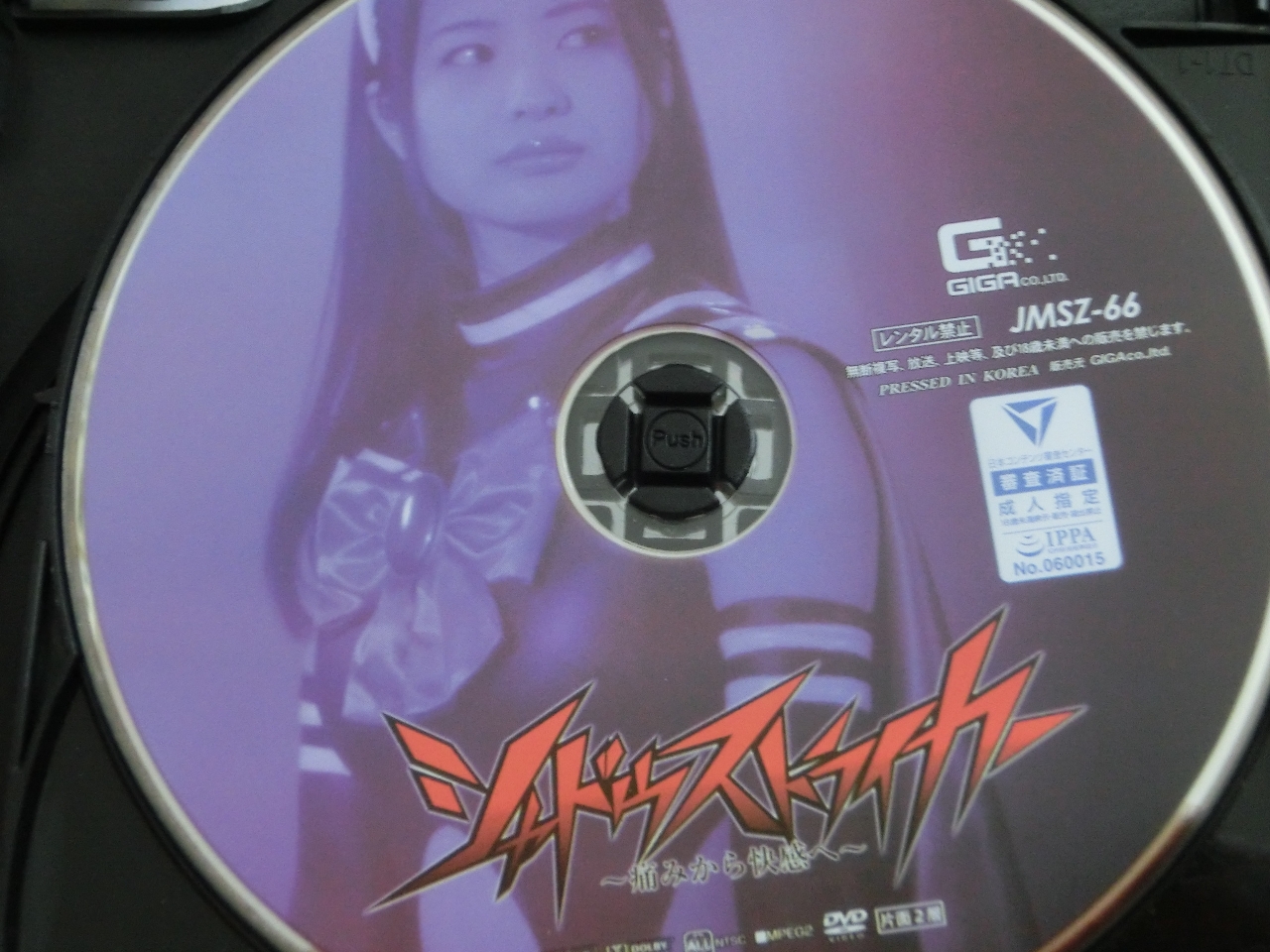 GIGA シャドウストライカー 痛みから快感へ 水谷あおい ジャケット無し