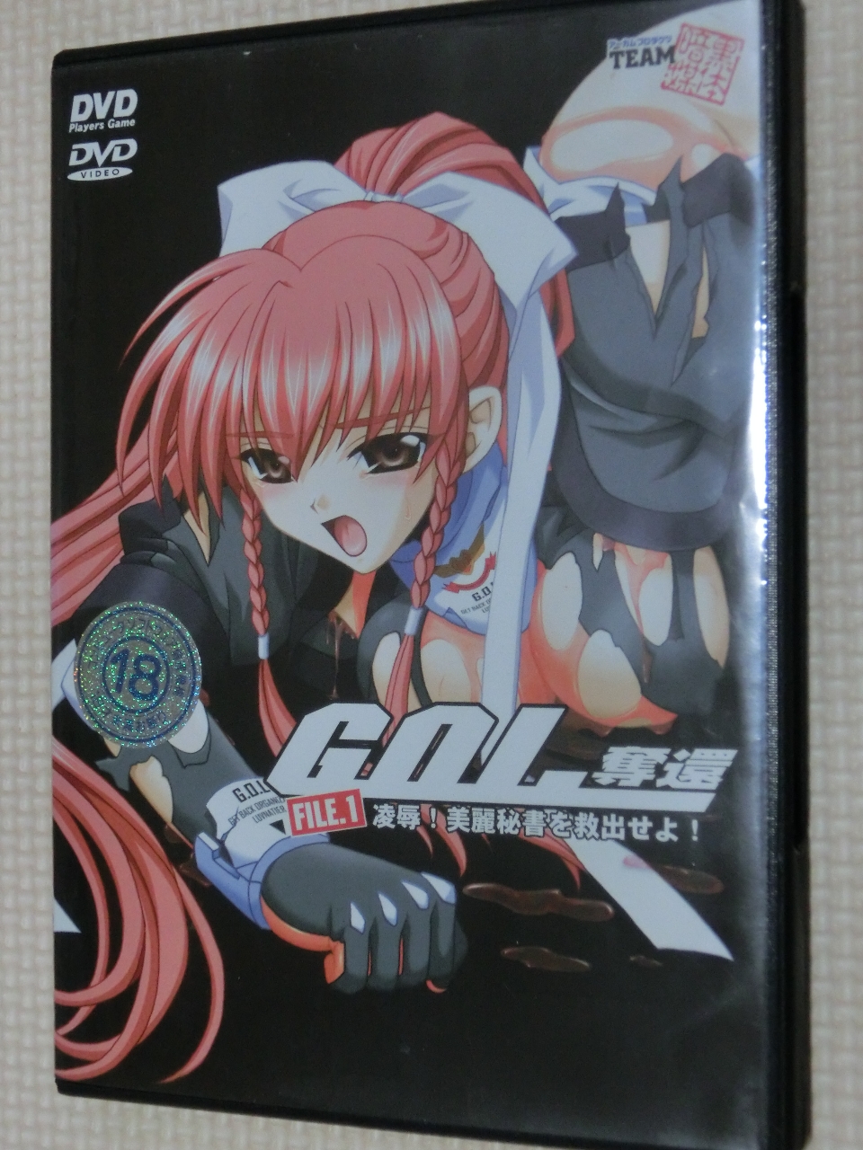 DVD-PG 戦うヒロイン GOL奪還 FILE.1 凌辱！美麗秘書を救出せよ！